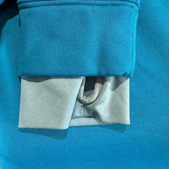 Champion Duofold Performance blue cowl neck sweatshirt size small - Picture 5 of 8